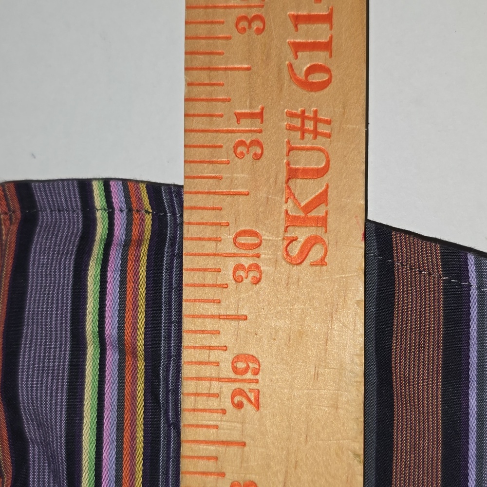 Robert Graham Multicolored Striped Button Down Men’s Shirt Size XL - Picture 11 of 12